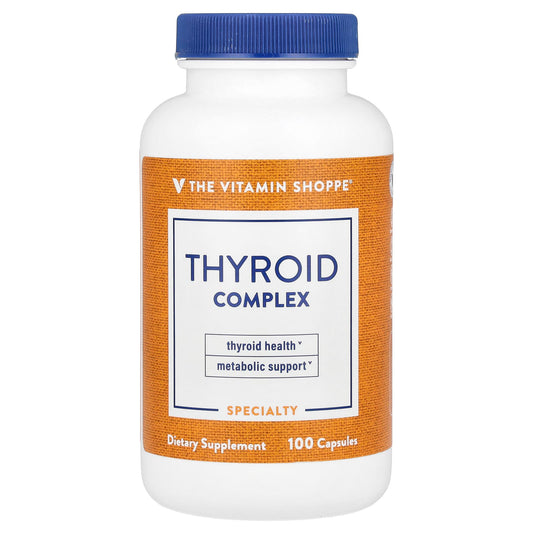 The Vitamin Shoppe, Thyroid Complex , 100 Capsule - Image 1