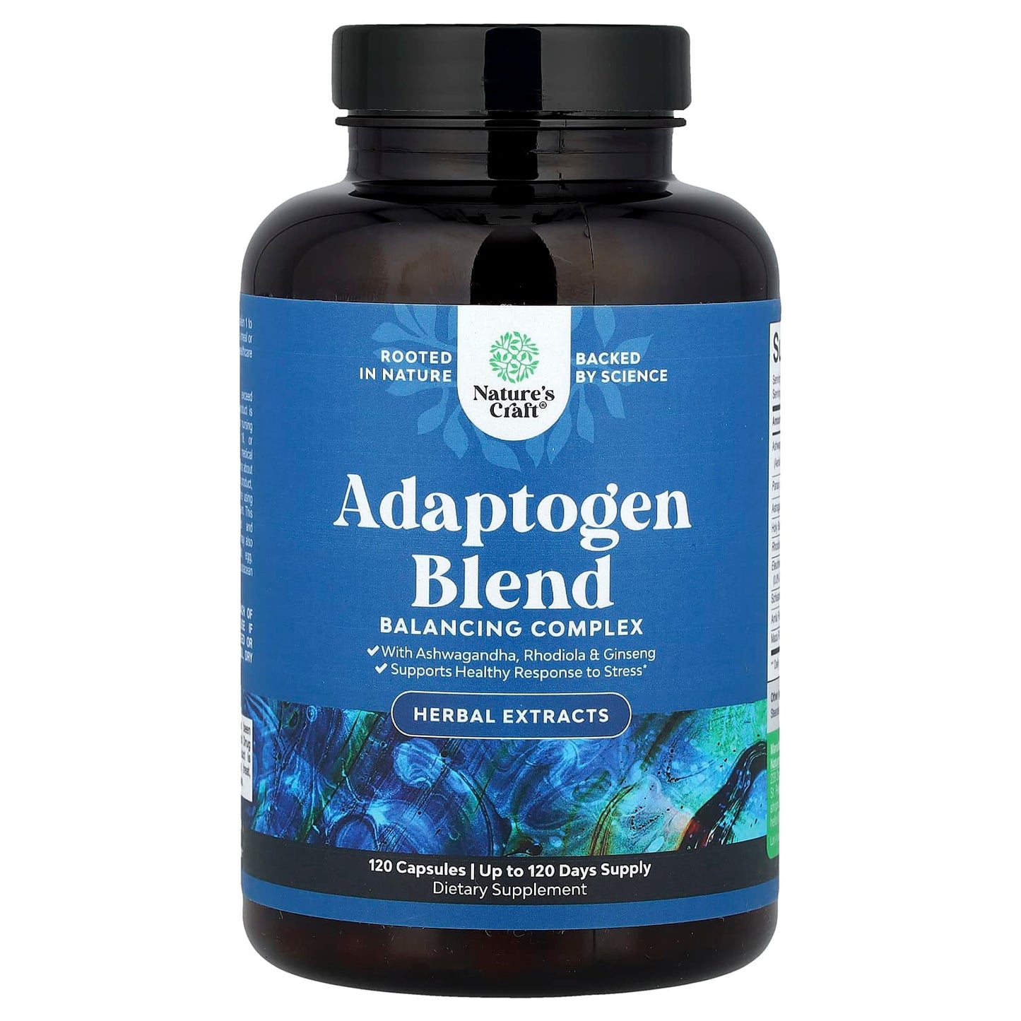 Nature's Craft, Adaptogen Blend, 120 Capsules - Image 1