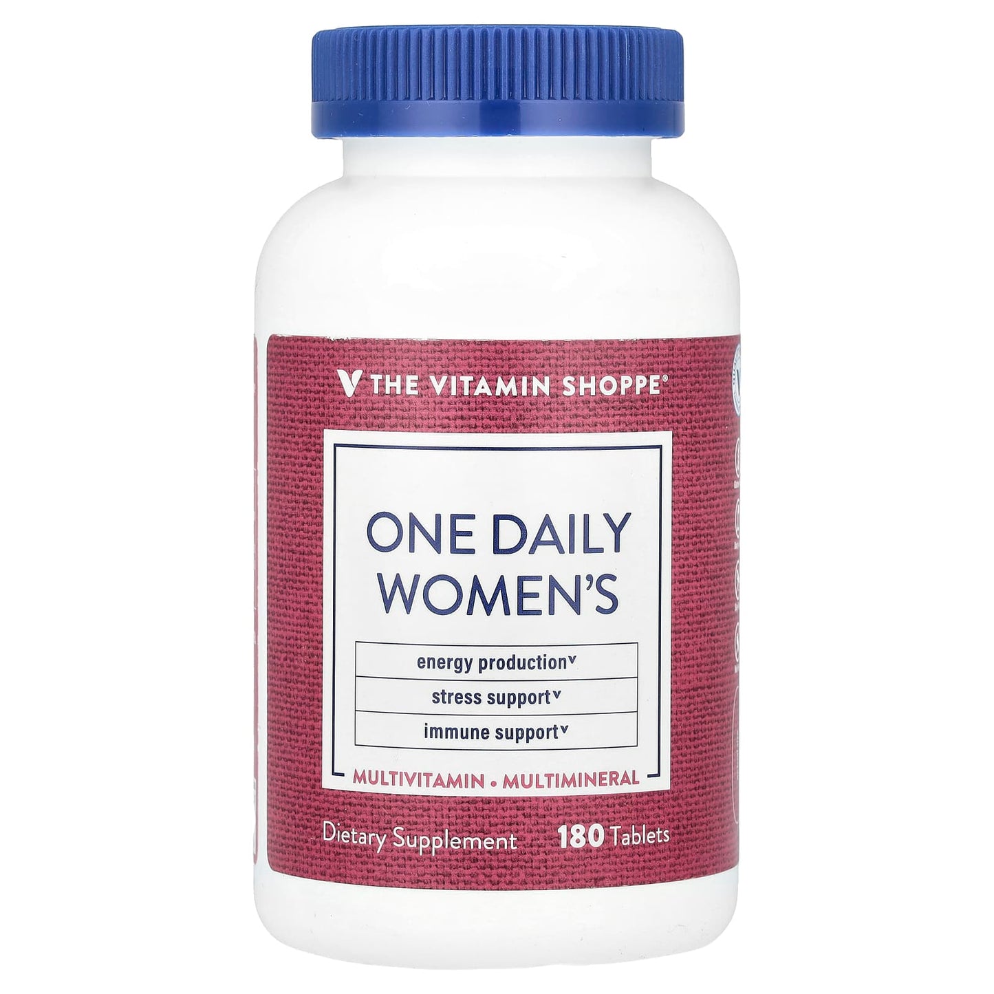 The Vitamin Shoppe, One Daily Women's, Multivitamin & Multimineral, 180 Tablets - Image 1