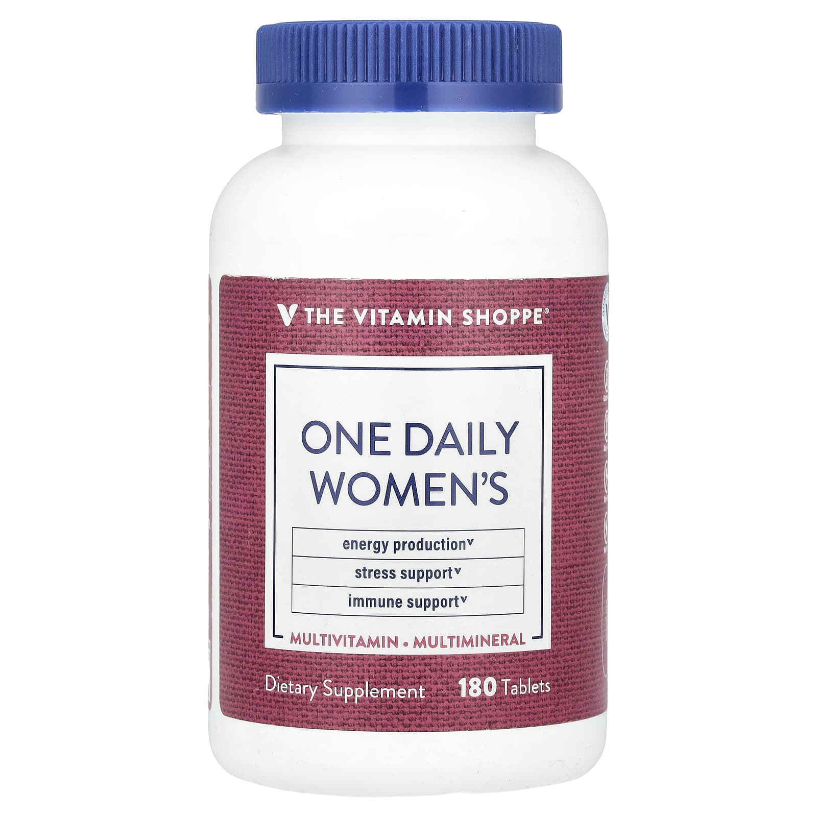 The Vitamin Shoppe, One Daily Women's, Multivitamin & Multimineral, 180 Tablets - Image 1