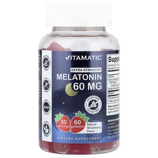 Vitamatic Extra Strength Melatonin Gummies for Better Sleep