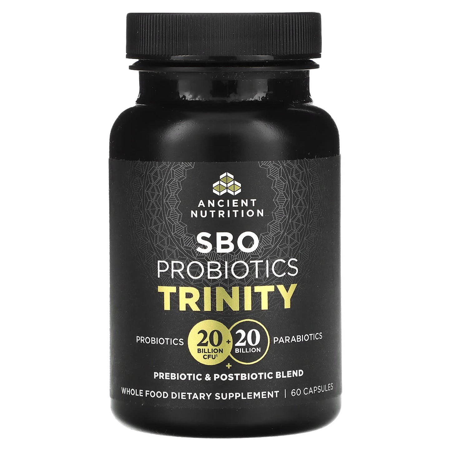 Ancient Nutrition SBO Probiotics Trinity for Digestive & Immune Health - Image 1