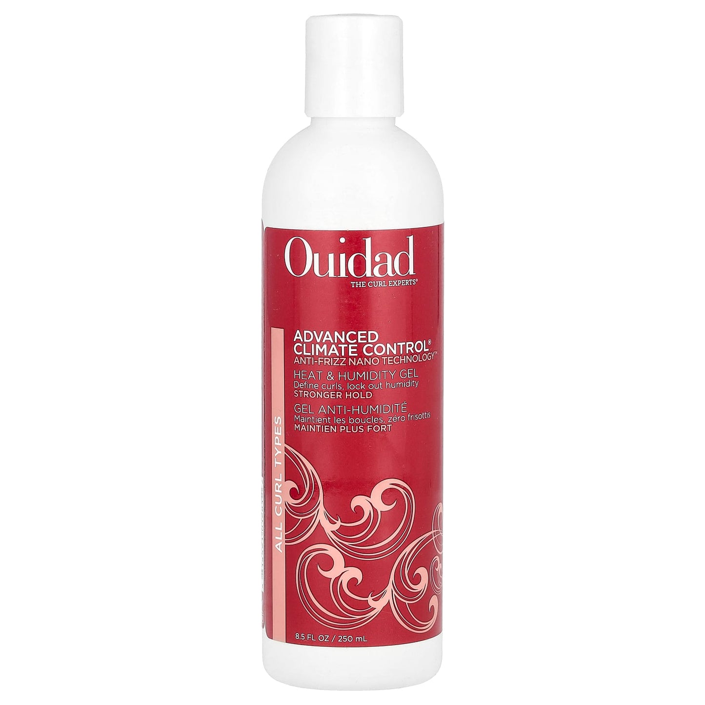 Ouidad, Advanced Climate Control®, Heat & Humidity Gel, Stronger Hold, 8.5 fl oz (250 ml) - Image 1