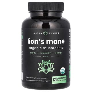Lion's Mane Mushroom Supplement - Brain Clarity & Focus