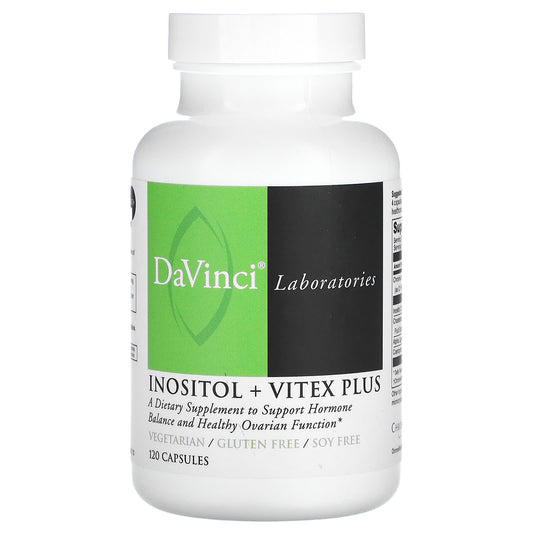DaVinci Laboratories Inositol + Vitex Plus for Hormone Balance & Ovarian Health - Image 1