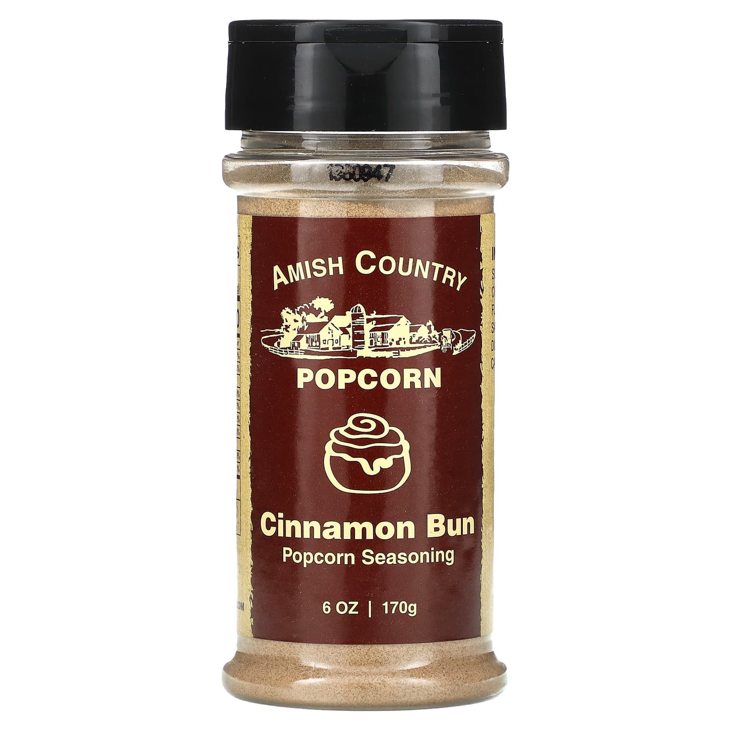 Sweet Cinnamon Popcorn Seasoning by Amish Country Popcorn, 6 oz (170 g) - Image 1