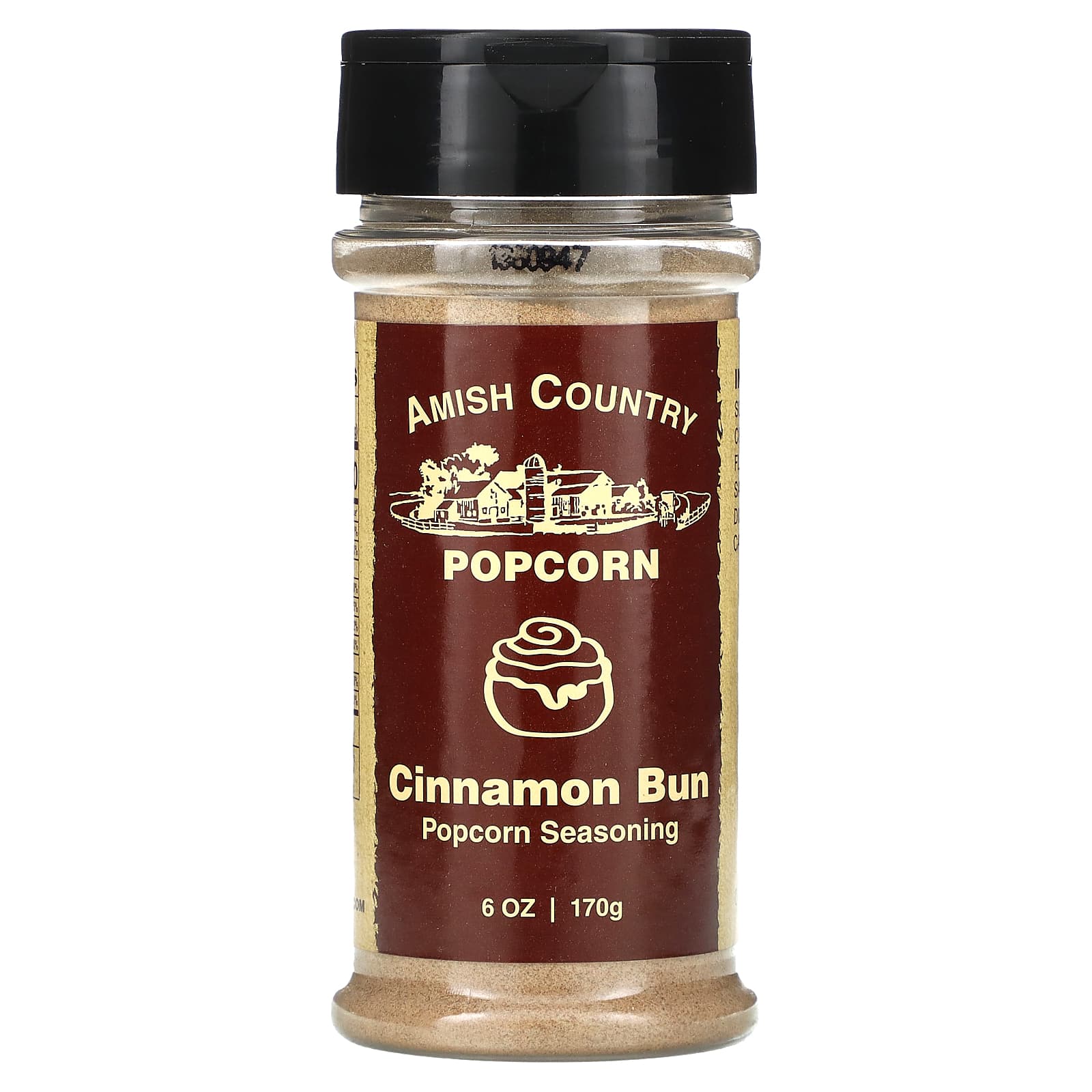 Sweet Cinnamon Popcorn Seasoning by Amish Country Popcorn, 6 oz (170 g) - Image 1