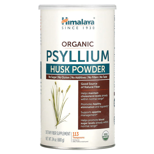 Himalaya Organic Psyllium Husk Powder - 24 oz (680 g) - Image 1