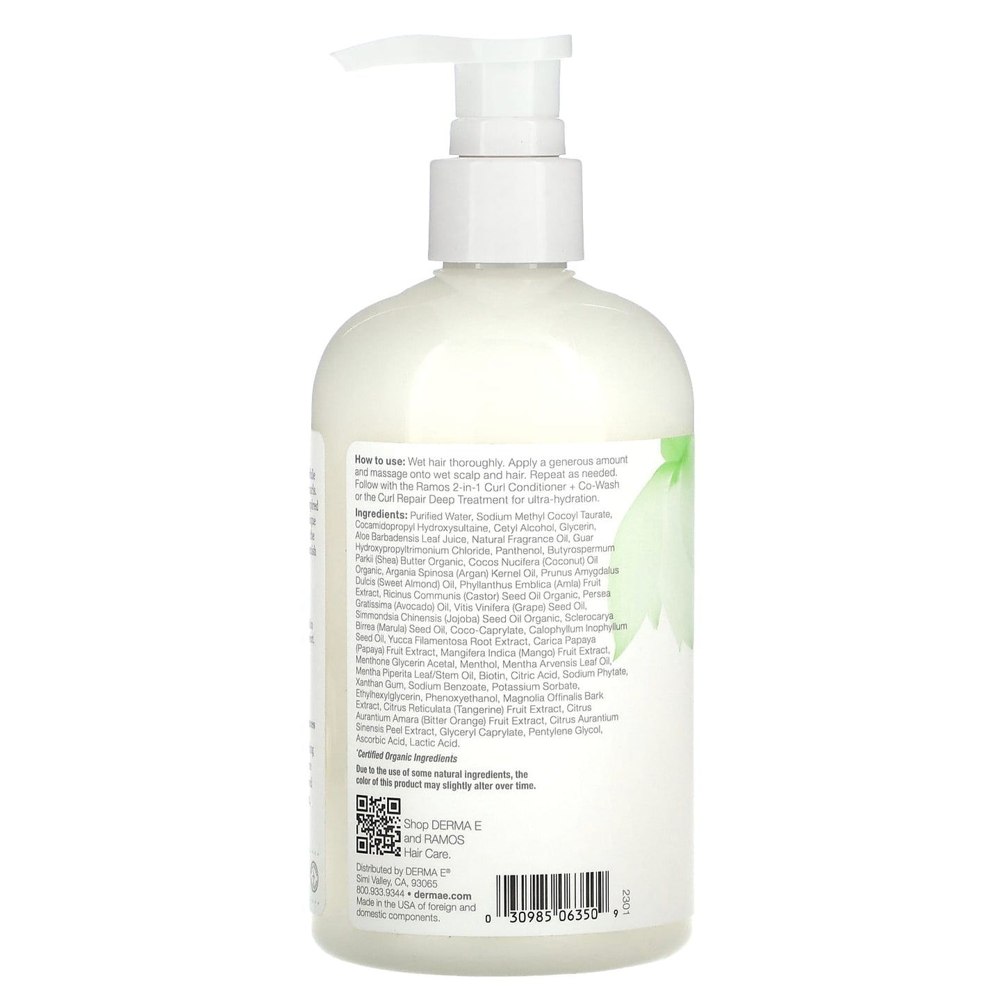 Clean Curl Shampoo for Wavy, Curly, and Coily Hair - Sulfate-Free - Image 2
