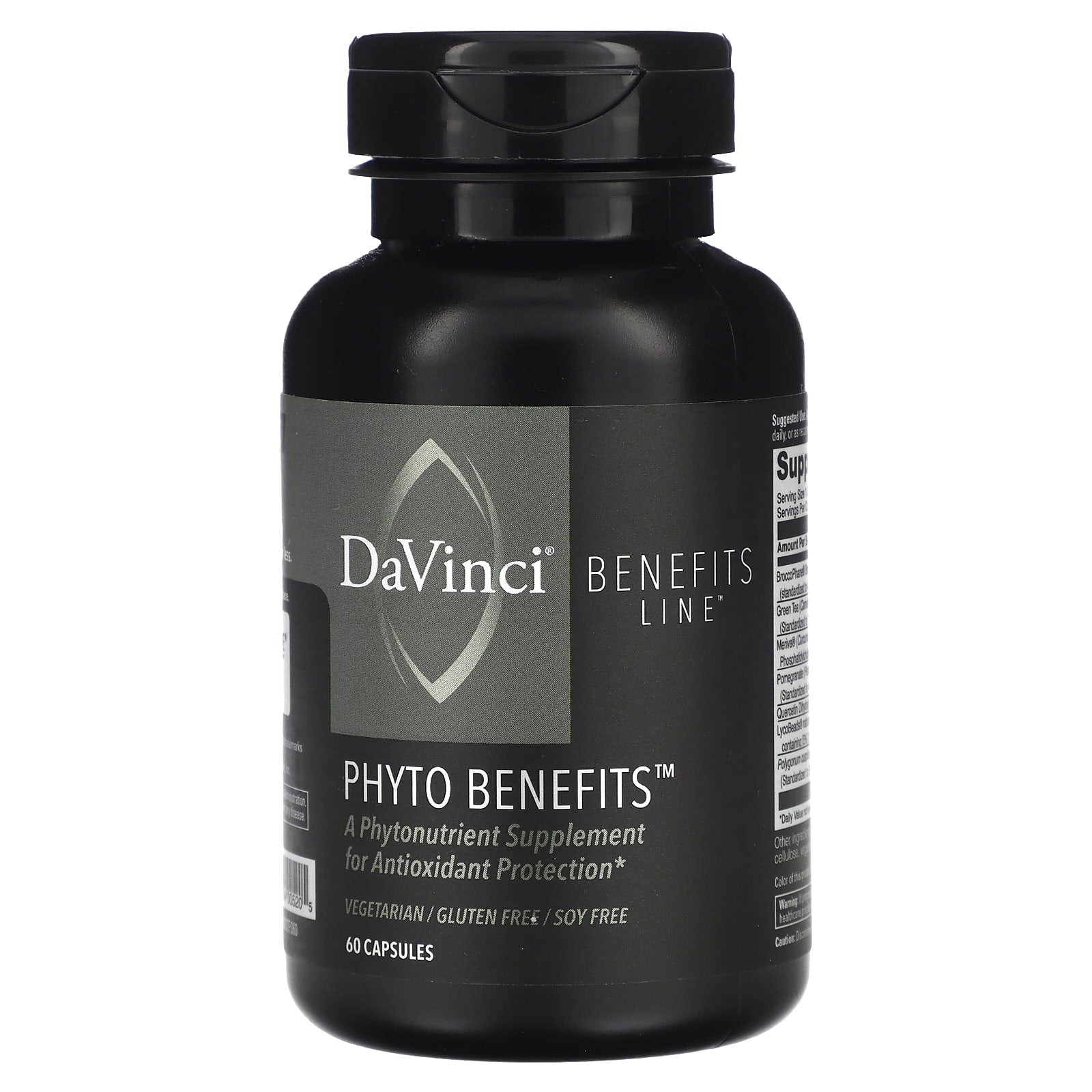 Phyto Benefits by DaVinci Laboratories - Antioxidant Protection Supplement - Image 1