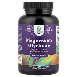 Magnesium Glycinate Supplement for Better Sleep and Energy