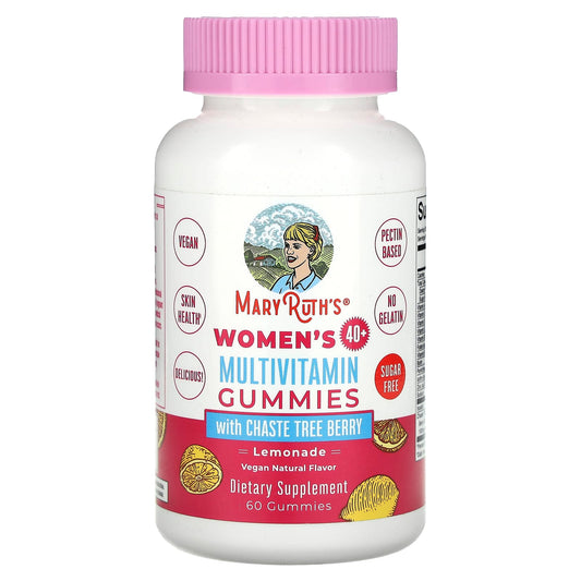 MaryRuth's, Women's 40+ Multivitamin Gummies With Chaste Tree Berry, Lemonade, 60 Gummies - Image 1