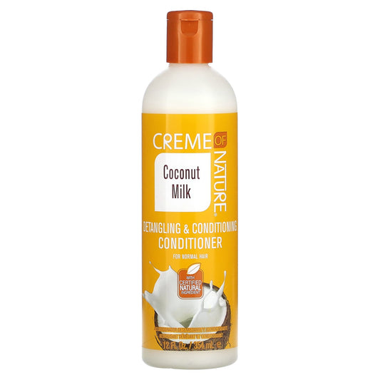 Nourishing Coconut Milk Detangling & Conditioning Conditioner by Creme of Nature - Image 1