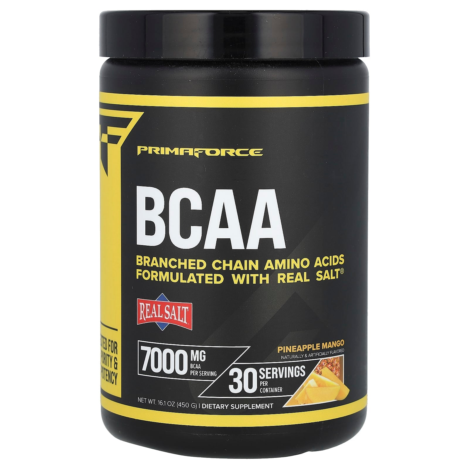Primaforce, BCAA, Pineapple Mango, 16.1 oz (450 g) - Image 1