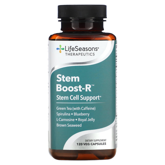 LifeSeasons, Stem Boost-R, 120 Veg Capsules - Image 1