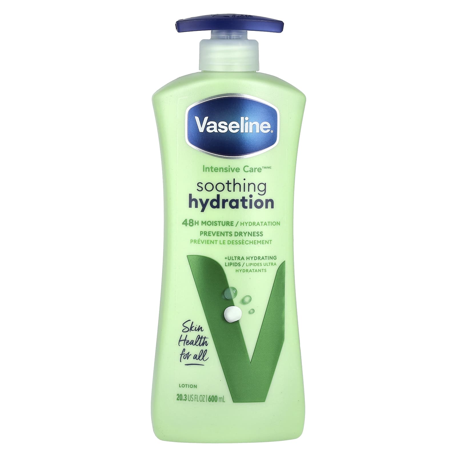 Vaseline, Intensive Care™, Soothing Hydration Lotion, 20.3 fl oz (600 ml) - Image 1