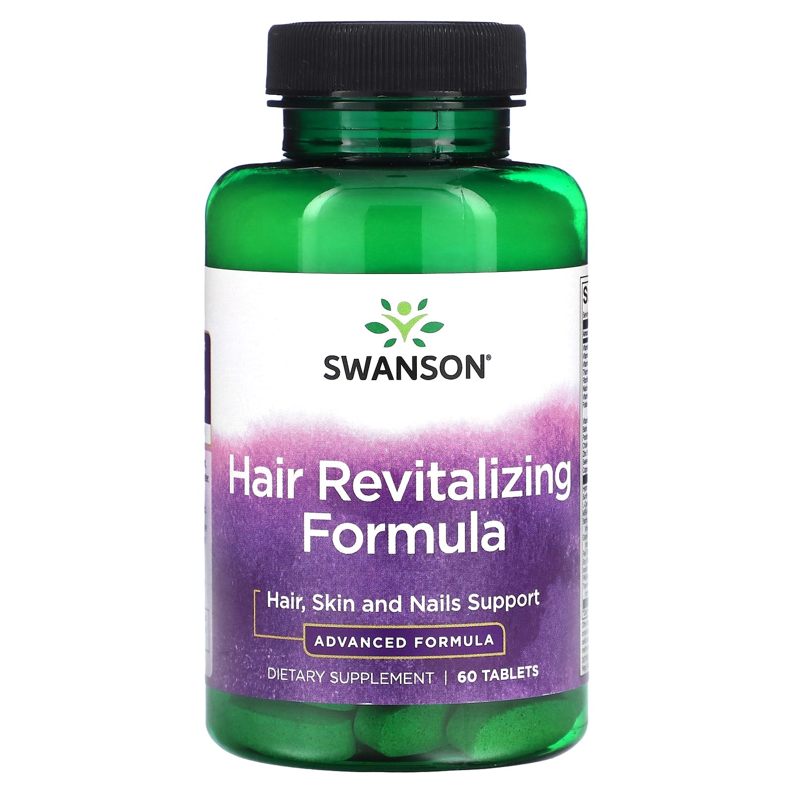 Swanson, Hair Revitalizing Formula, 60 Tablets - Image 1