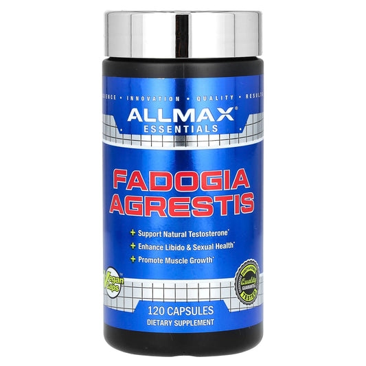 ALLMAX Fadogia Agrestis - Boost Natural Testosterone & Libido - Image 1