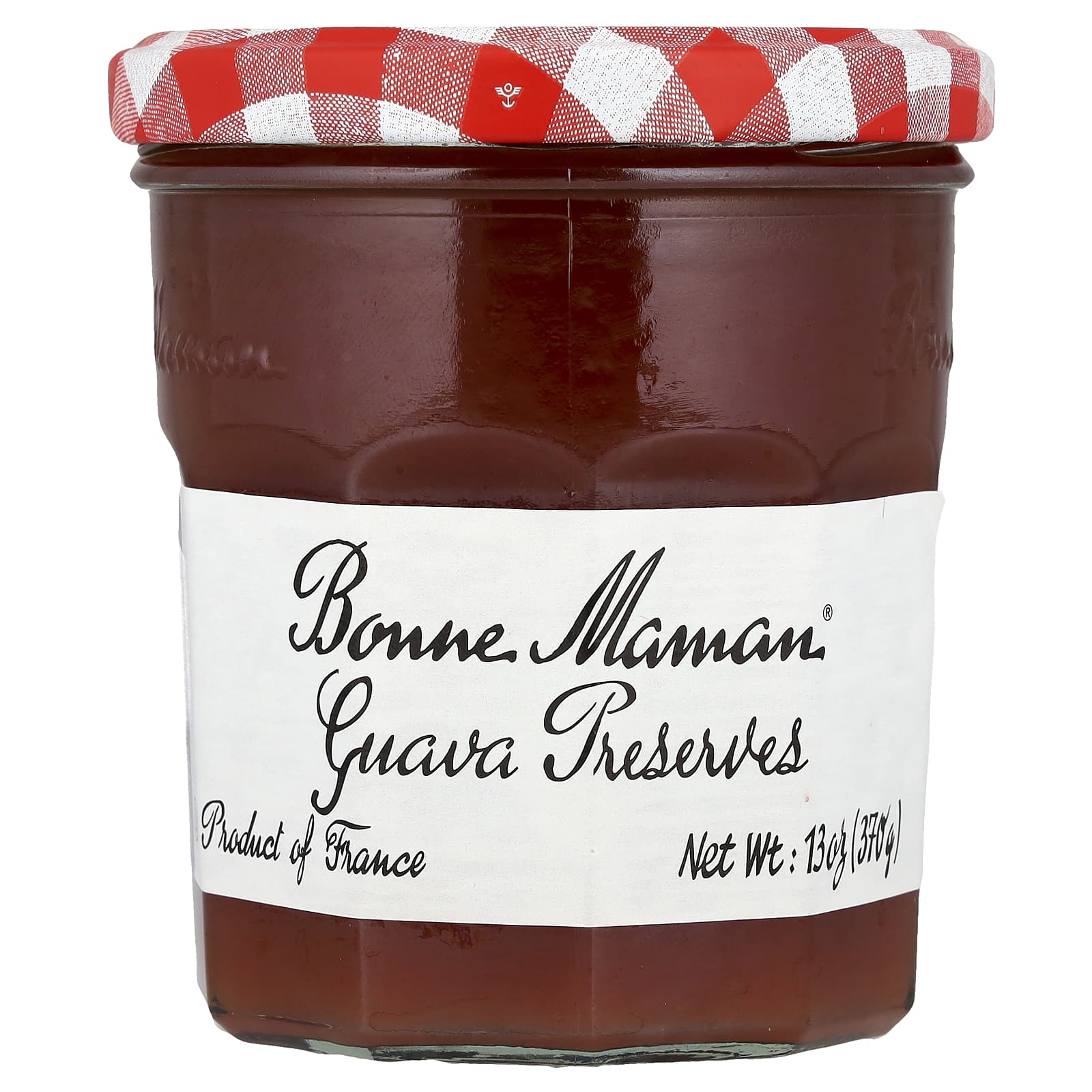 Bonne Maman Guava Fruit Preserve, 13 oz (370g) - Delicious & Gluten Free - Image 1