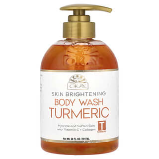 Turmeric Skin Brightening Body Wash by Okay Pure Naturals, 20 fl oz
