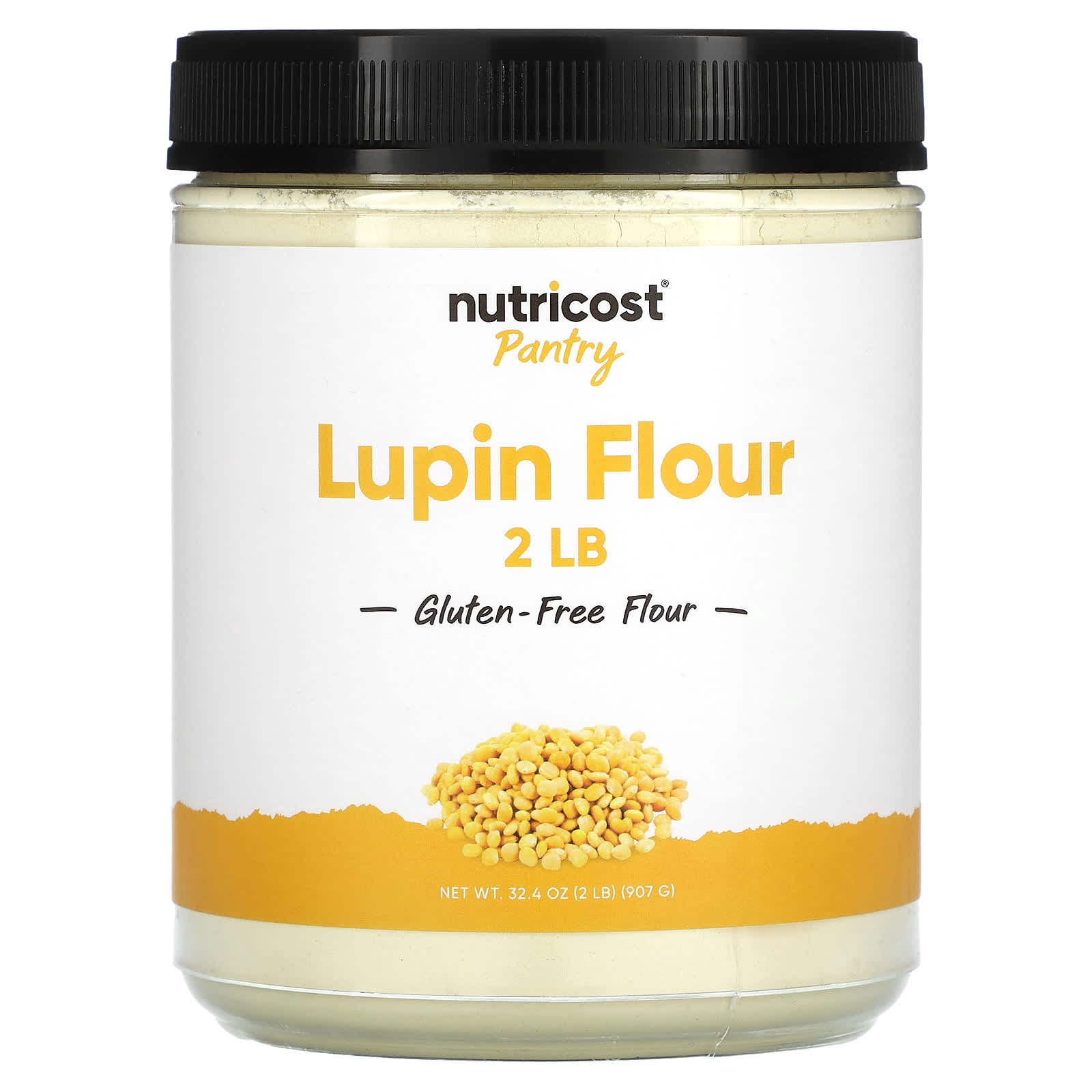 Nutricost, Pantry, Lupin Flour, 32.4 oz (907 g) - Image 1