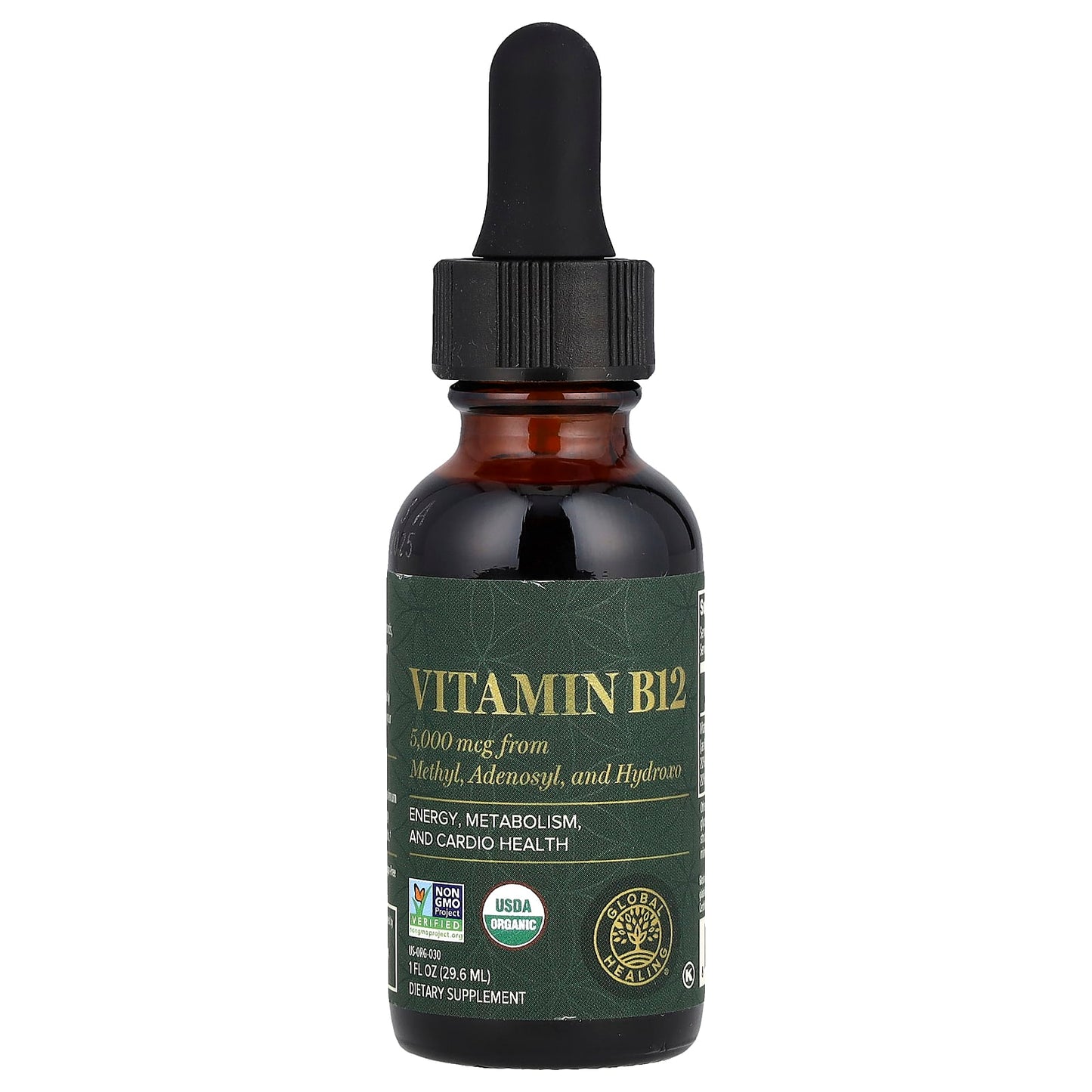Boost Energy & Heart Health with Global Healing's Triple B12 Formula - Image 1