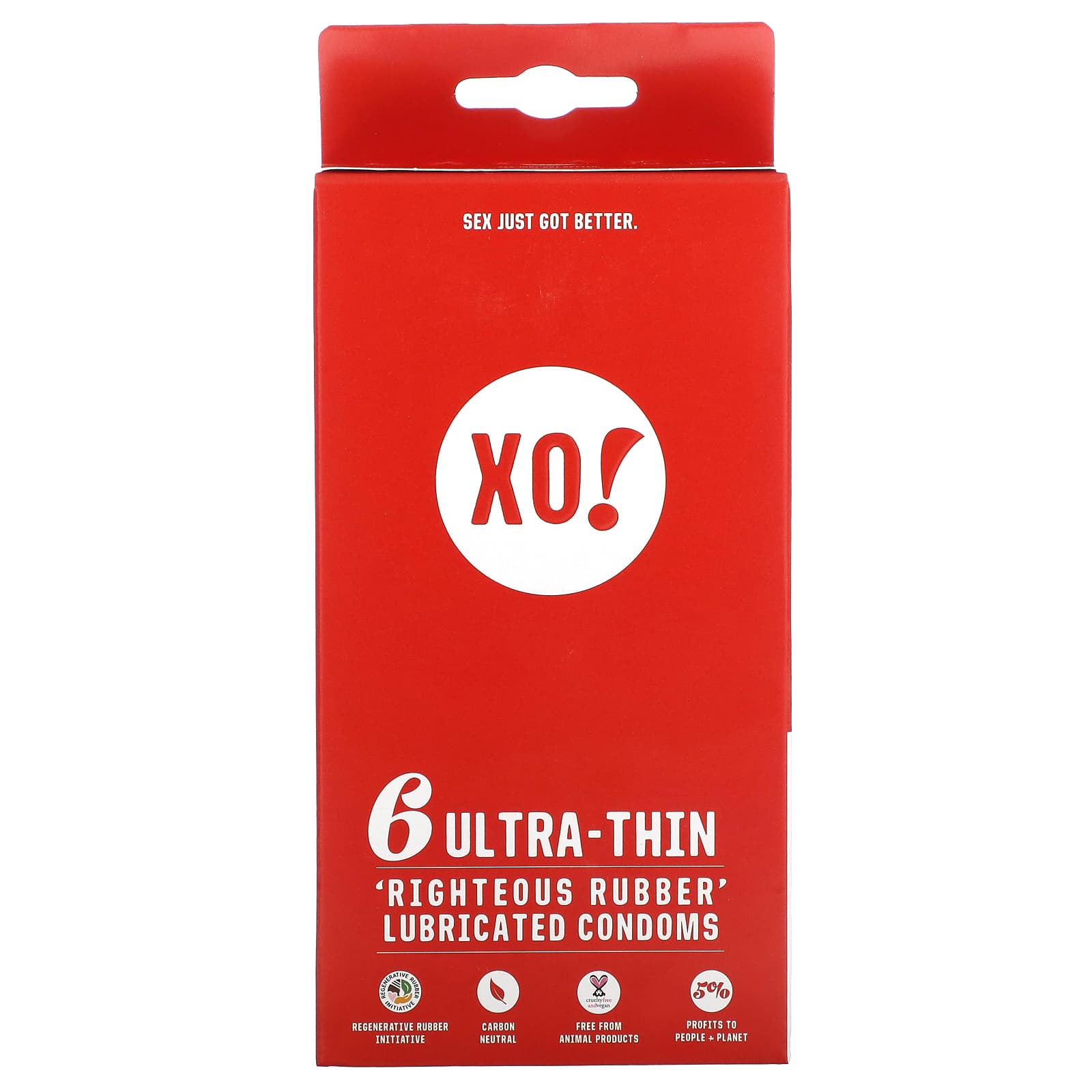 Regenerative Rubber Condoms for a Sustainable Love Life | 6 Pack - Image 1