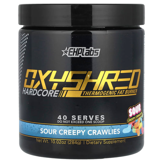 EHPlabs OxyShred Hardcore Thermogenic Fat Burner - 284g - Image 1