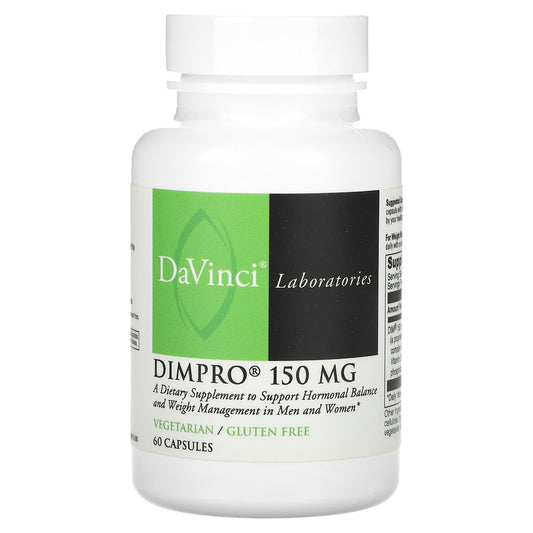 DaVinci Laboratories DIMPRO for Hormonal Balance & Weight Management, 150mg, 60 Caps - Image 1