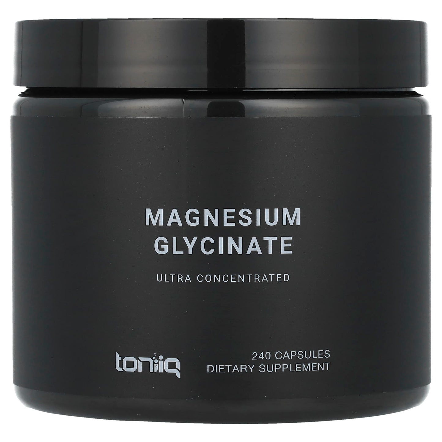 Toniiq, Magnesium Glycinate, 240 Capsules (150 mg per Capsule) - Image 1