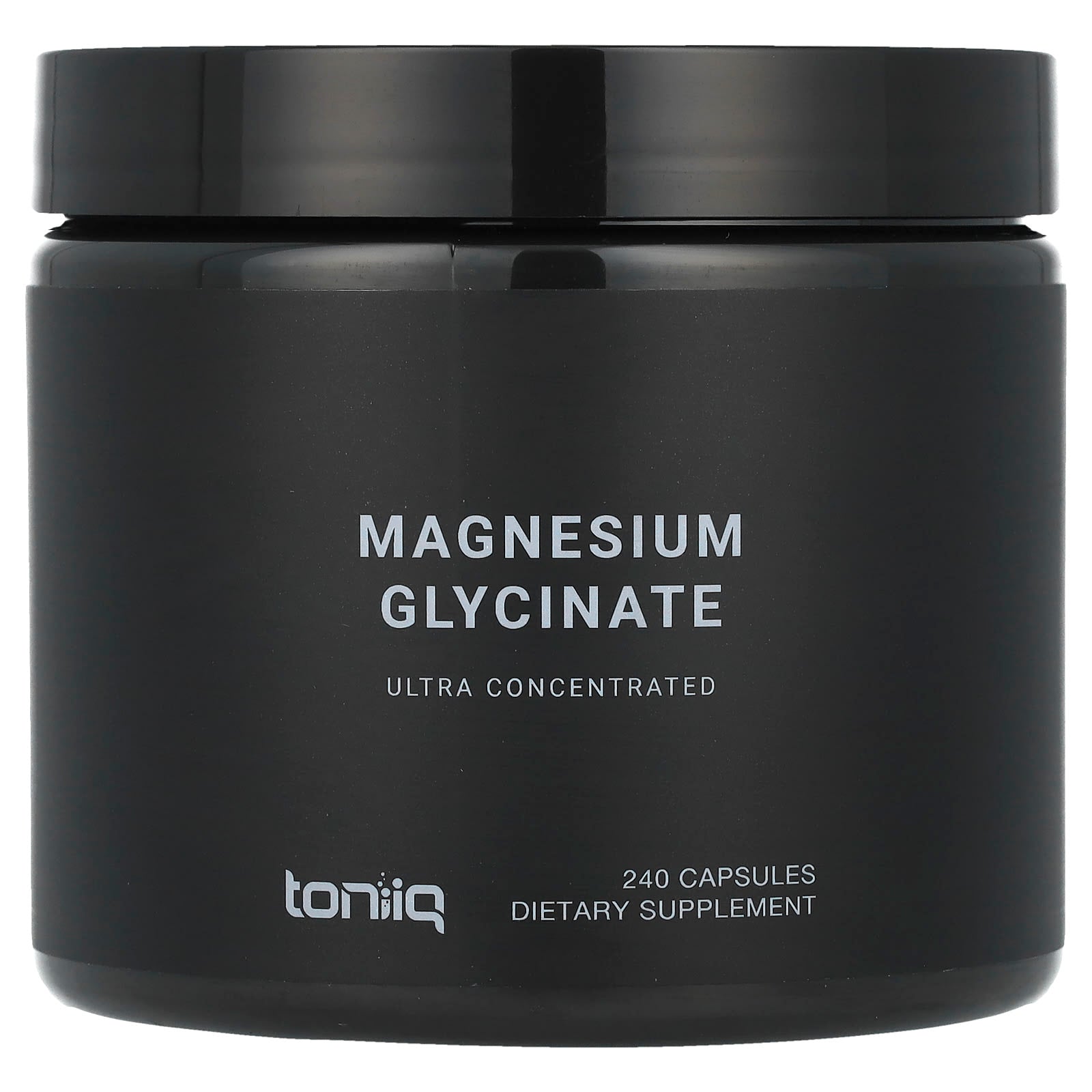 Toniiq, Magnesium Glycinate, 240 Capsules (150 mg per Capsule) - Image 1