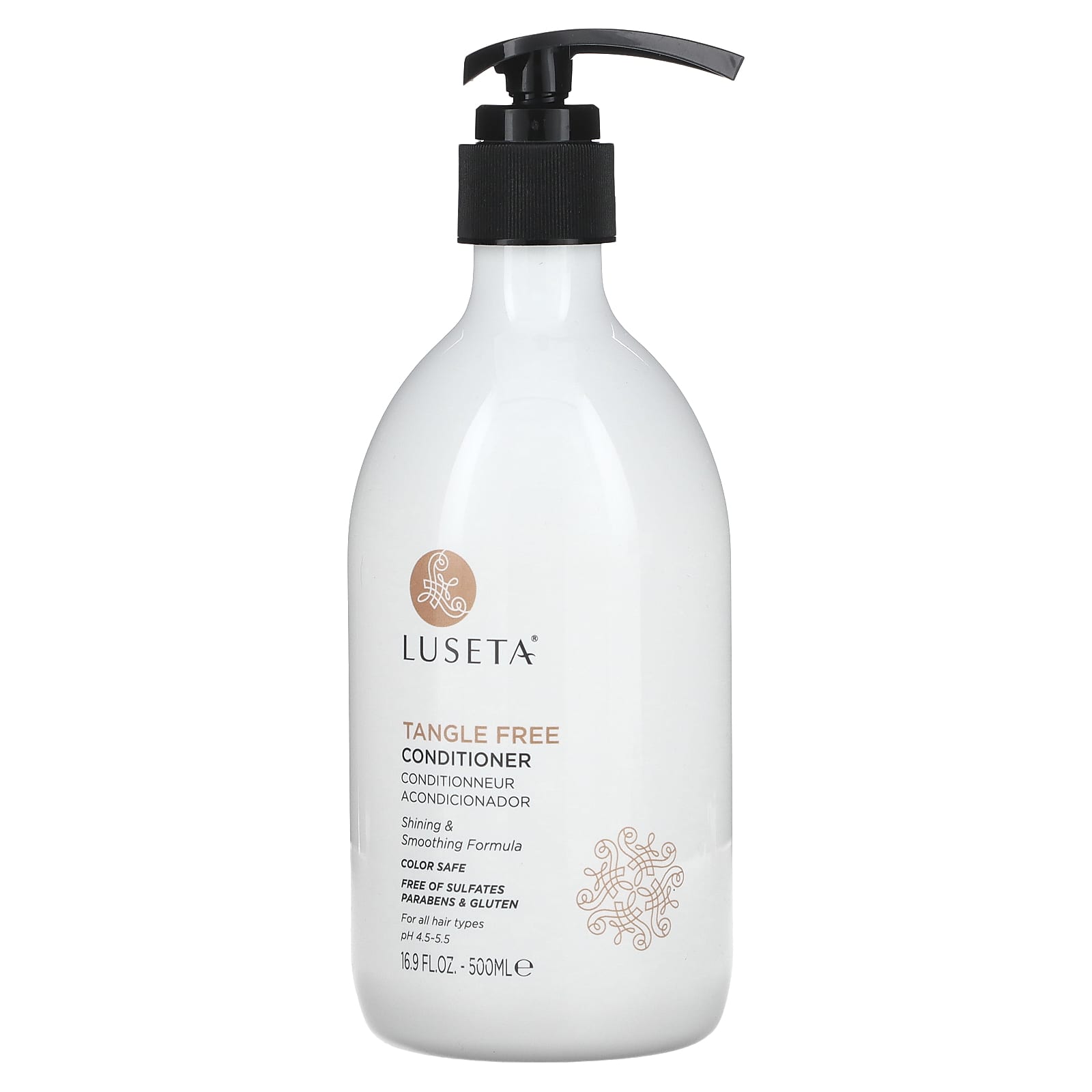 Luseta Beauty, Tangle Free Conditioner, For All Hair Types, 16.9 fl oz (500 ml) - Image 1