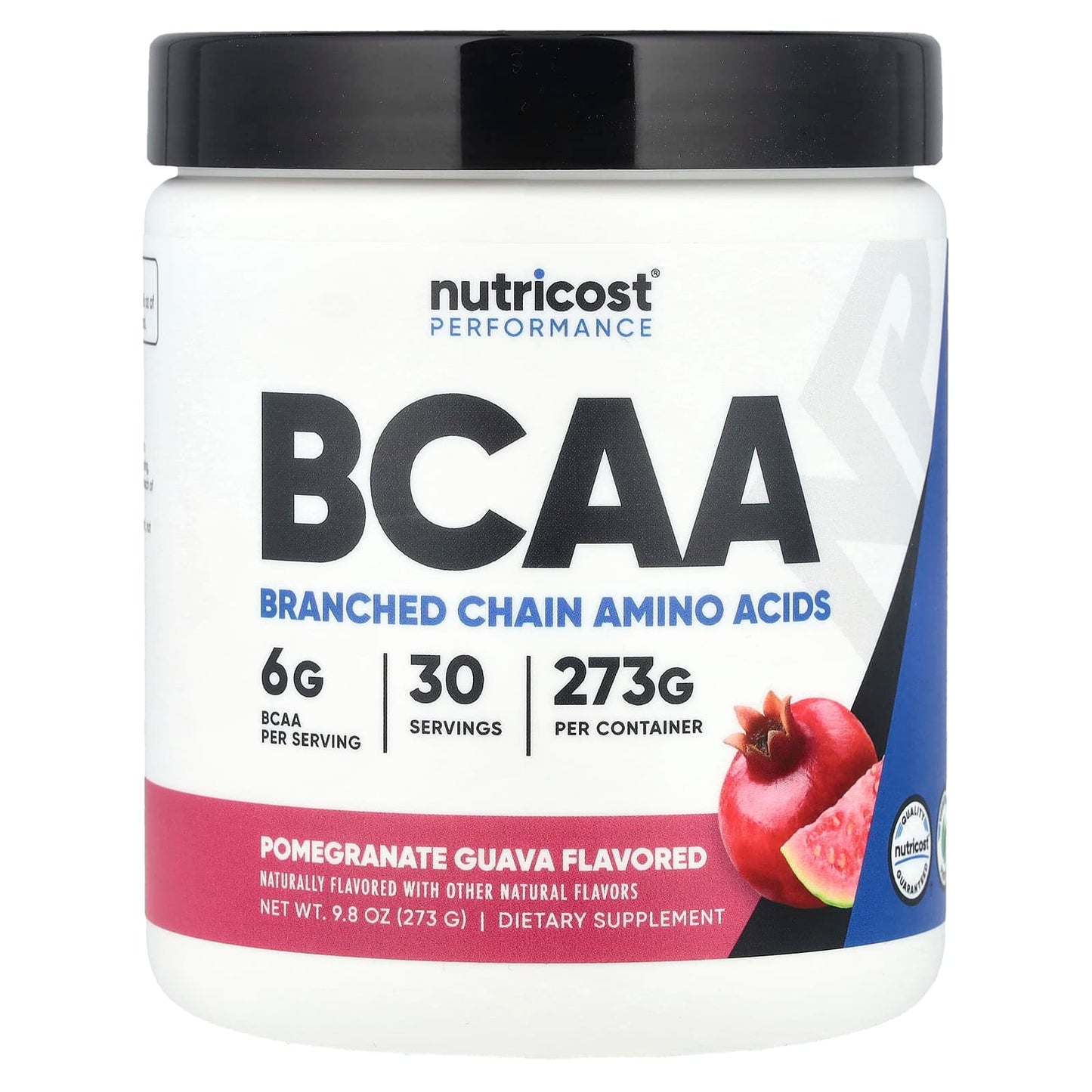 Nutricost, Performance, BCAA, Pomegranate Guava , 9.8 oz (273 g) - Image 1