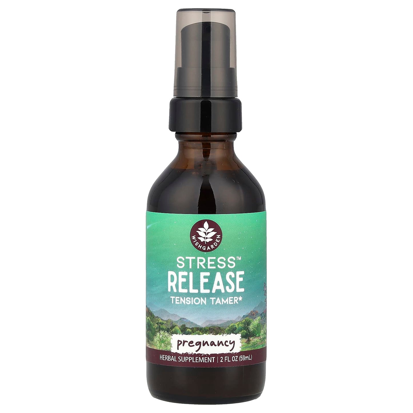 WishGarden Herbs, Stress™ Release, Pregnancy, 2 fl oz (59 ml) - Image 1