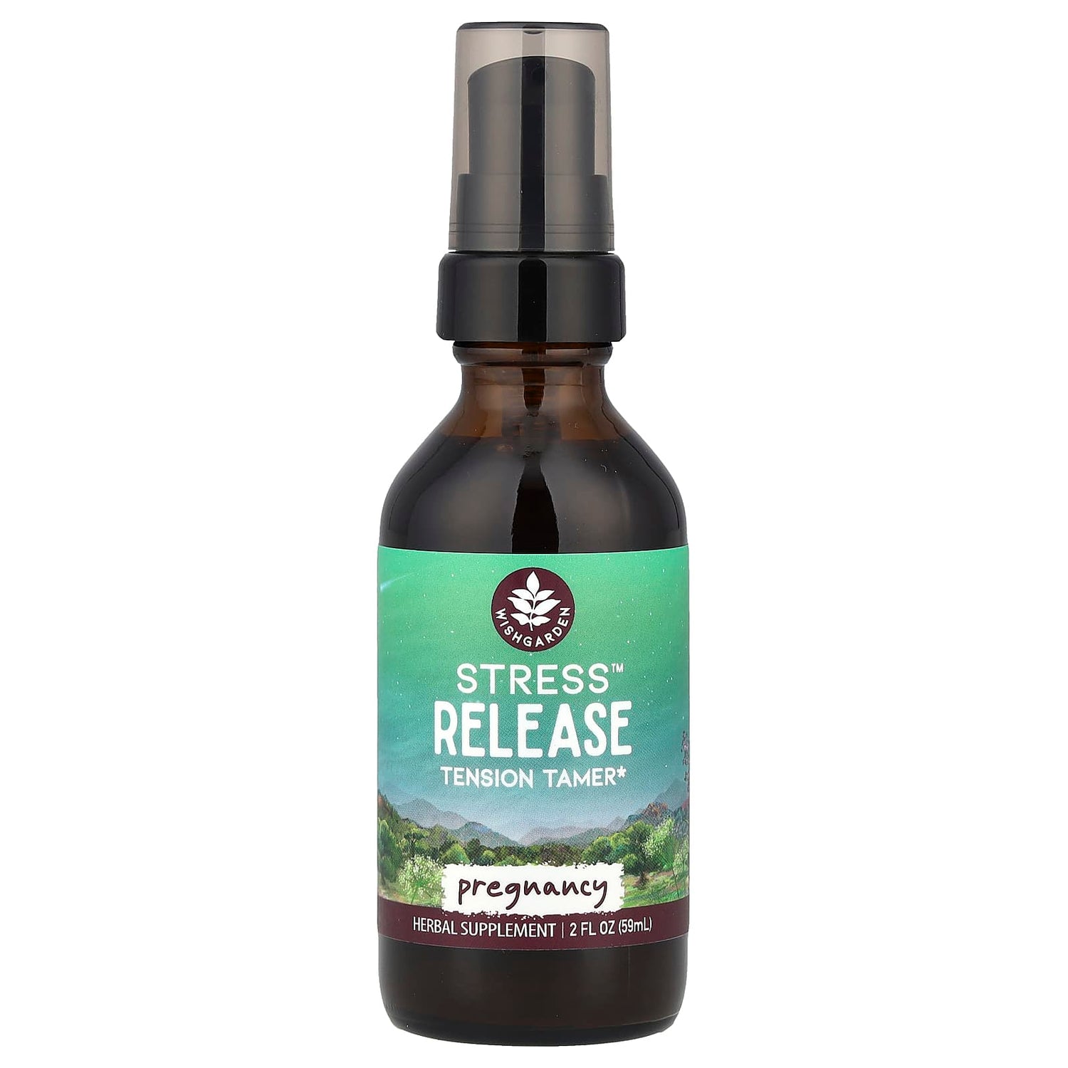 WishGarden Herbs, Stress™ Release, Pregnancy, 2 fl oz (59 ml) - Image 1