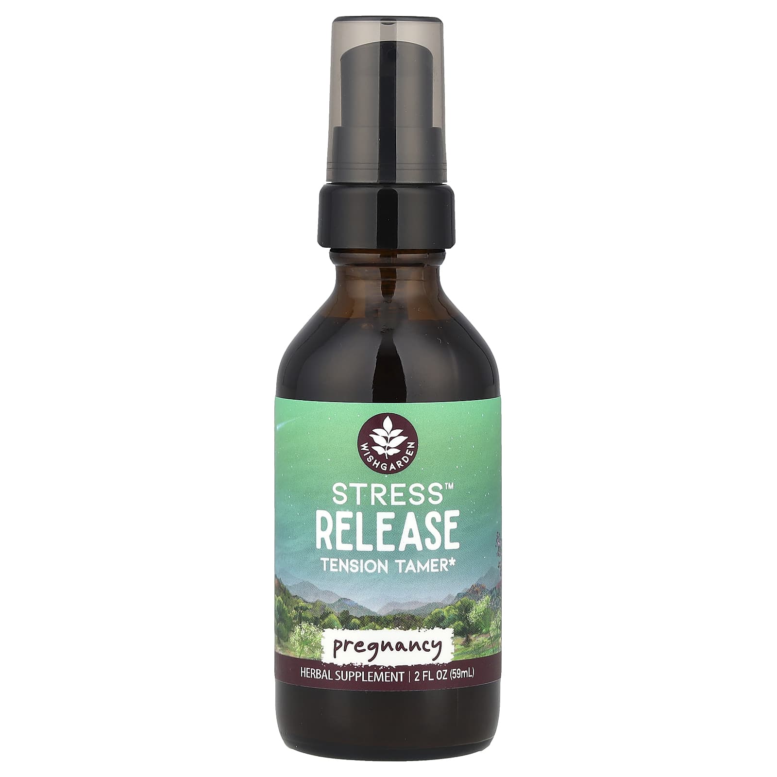 WishGarden Herbs, Stress™ Release, Pregnancy, 2 fl oz (59 ml) - Image 1