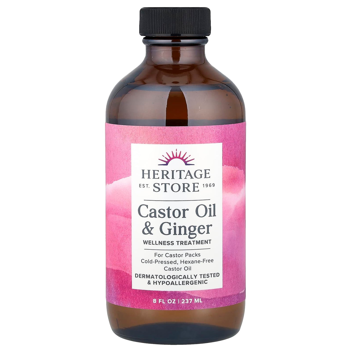 Castor Oil & Ginger for Soothing Wellness Rituals - 8 fl oz - Image 1