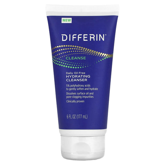 Differin Daily Oil-Free Hydrating Cleanser 6 fl oz (177 ml) - Image 1
