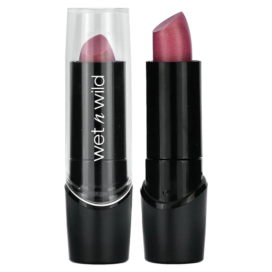 wet n wild, Silk Finish Lipstick, 530D Dark Pink Frost, 0.13 oz (3.6 g) - Image 1
