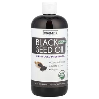 Black Seed Oil for Hair & Skin, USDA Organic, 16 fl oz