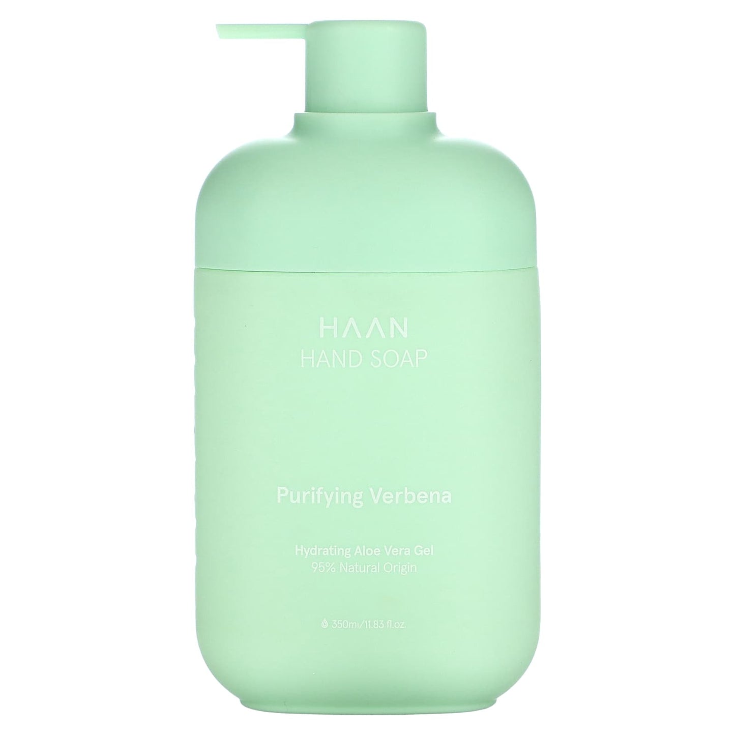 Purifying Verbena Hand Soap by Haan, 11.83 fl oz, 95% Natural Origin - Image 1