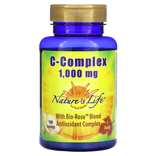 Nature's Life, C-Complex, 1,000 mg, 100 Tablets - Image 1