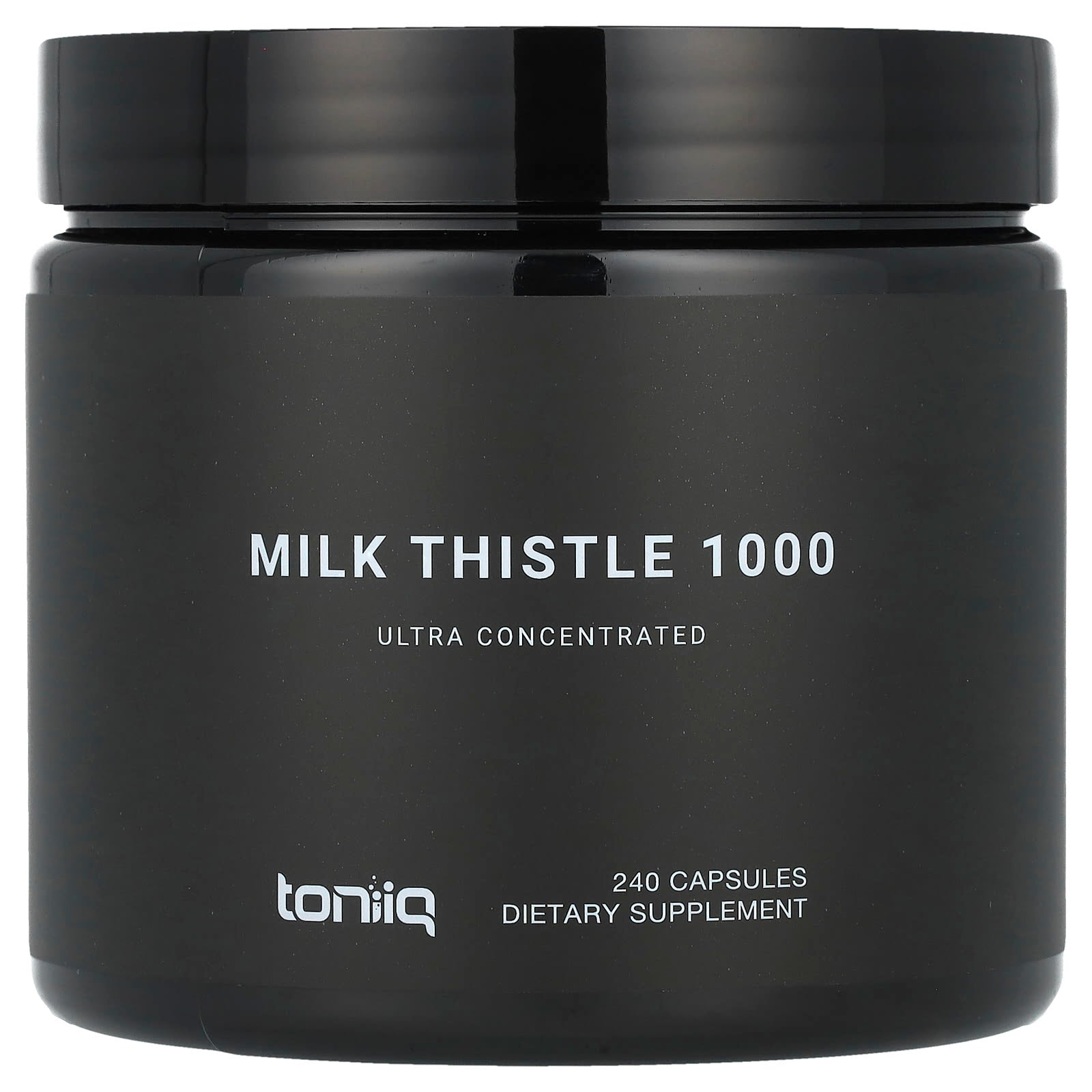 Toniiq, Milk Thistle 1000, 240 Capsules (500 mg per Capsule) - Image 1