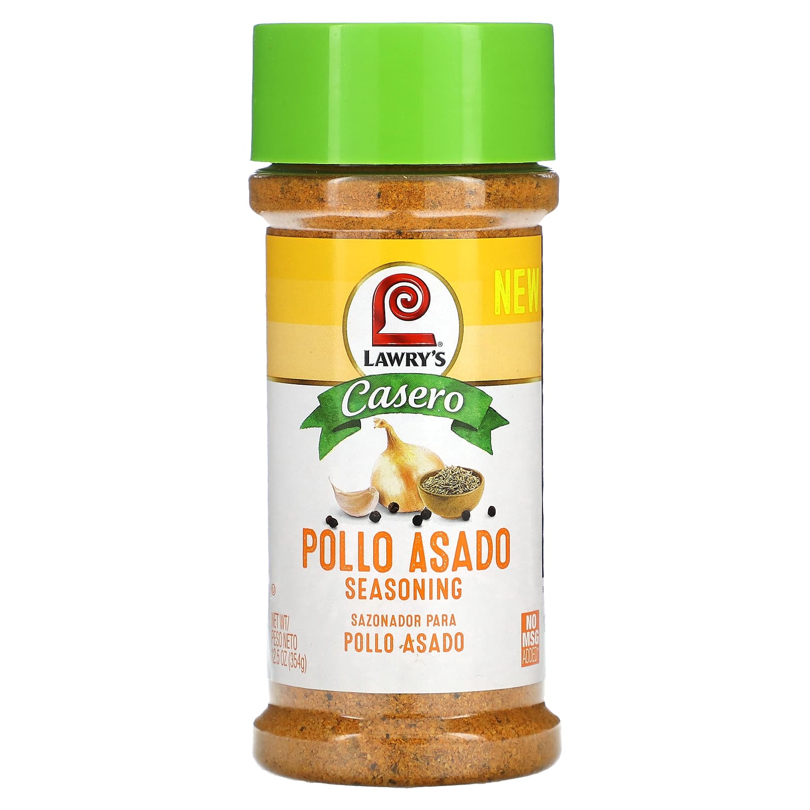 Lawry's, Casero, Pollo Asado Seasoning, 12.5 oz (354 g) - Image 1