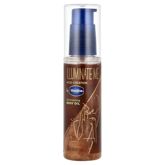 Vaseline, Illuminate Me, Shimmering Body Oil, 3.3 fl oz (97 ml) - Image 1