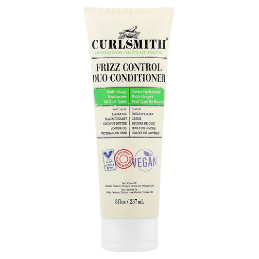 Curlsmith Frizz Control Duo Conditioner for All Curl Types - 8 fl oz (237 ml) - Image 1