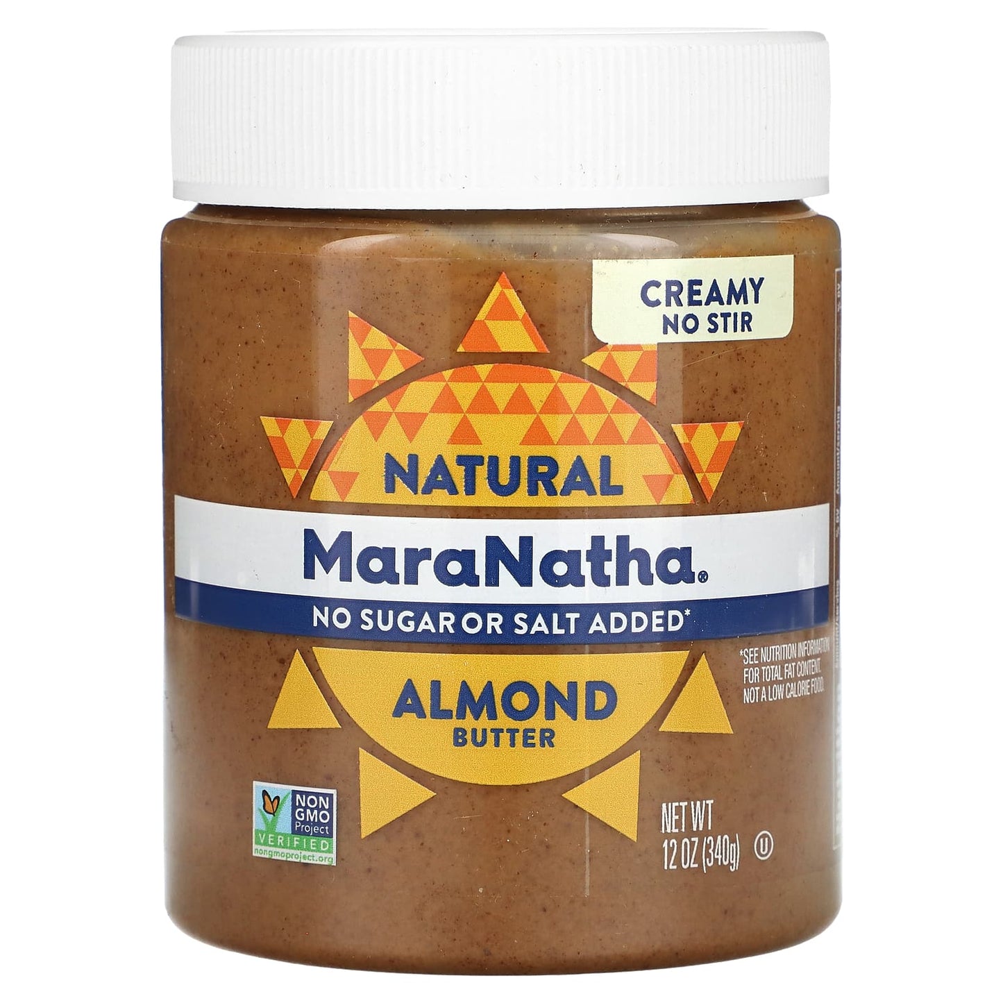 MaraNatha, Natural Almond Butter, Creamy, 12 oz (340 g) - Image 1