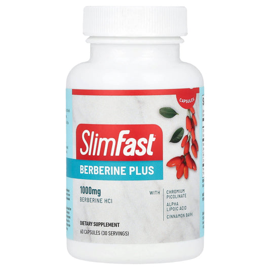 SlimFast, Berberine Plus, 60 Capsules - Image 1