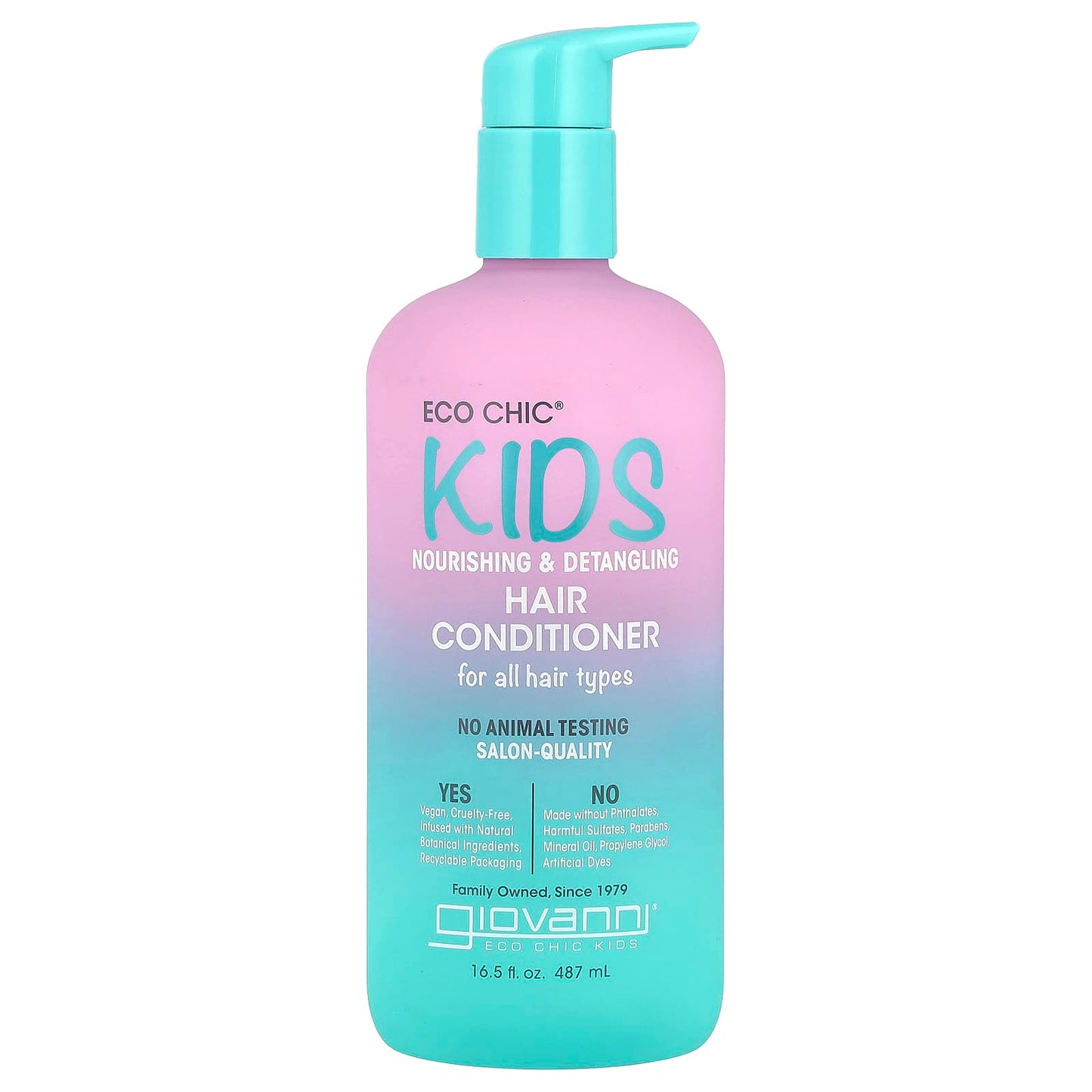 Giovanni Kids Detangling Hair Conditioner, All Hair Types, Cruelty-Free - Image 1