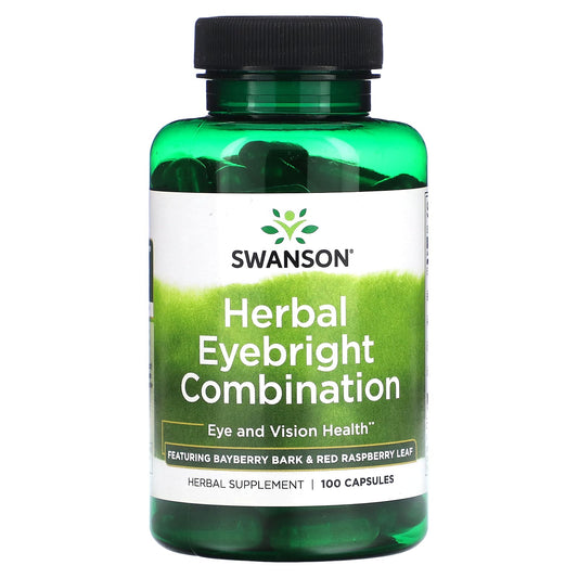 Swanson, Herbal Eyebright Combination, 100 Capsules - Image 1